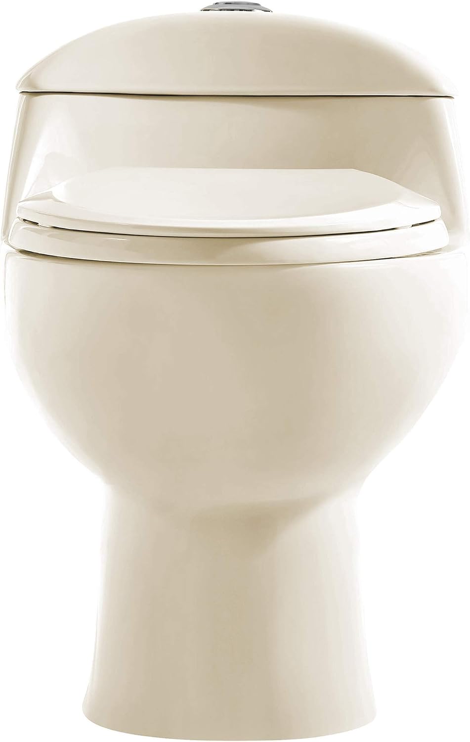 Chateau One-Piece Elongated Dual-Flush Toilet in Bisque 1.1/1.6 gpf