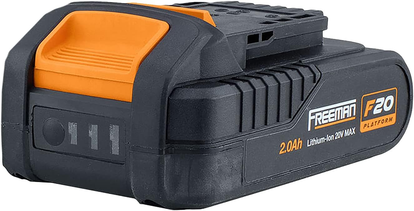 Freeman PE1GCCK 20V Cordless 1 Gallon Air Compressor with 3-in-1 Pneumatic Finish Nailer/Stapler, Battery, Charger, Air Hose, Inflation Accessory Kit and Fasteners (600 Count) – 700 Shots per Charge