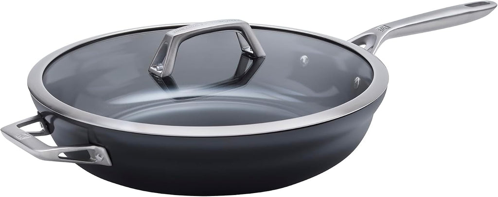 ZWILLING Motion Ceramic Hard Anodized 5-qt Aluminum Nonstick Deep Fryer
