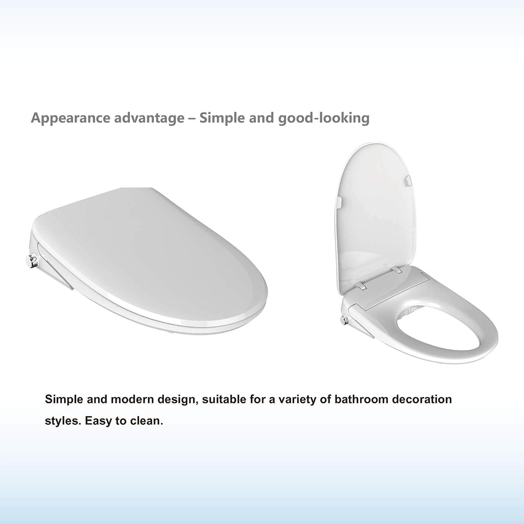 WOODBRIDGE BID-02 Smart Toilet Seat, White
