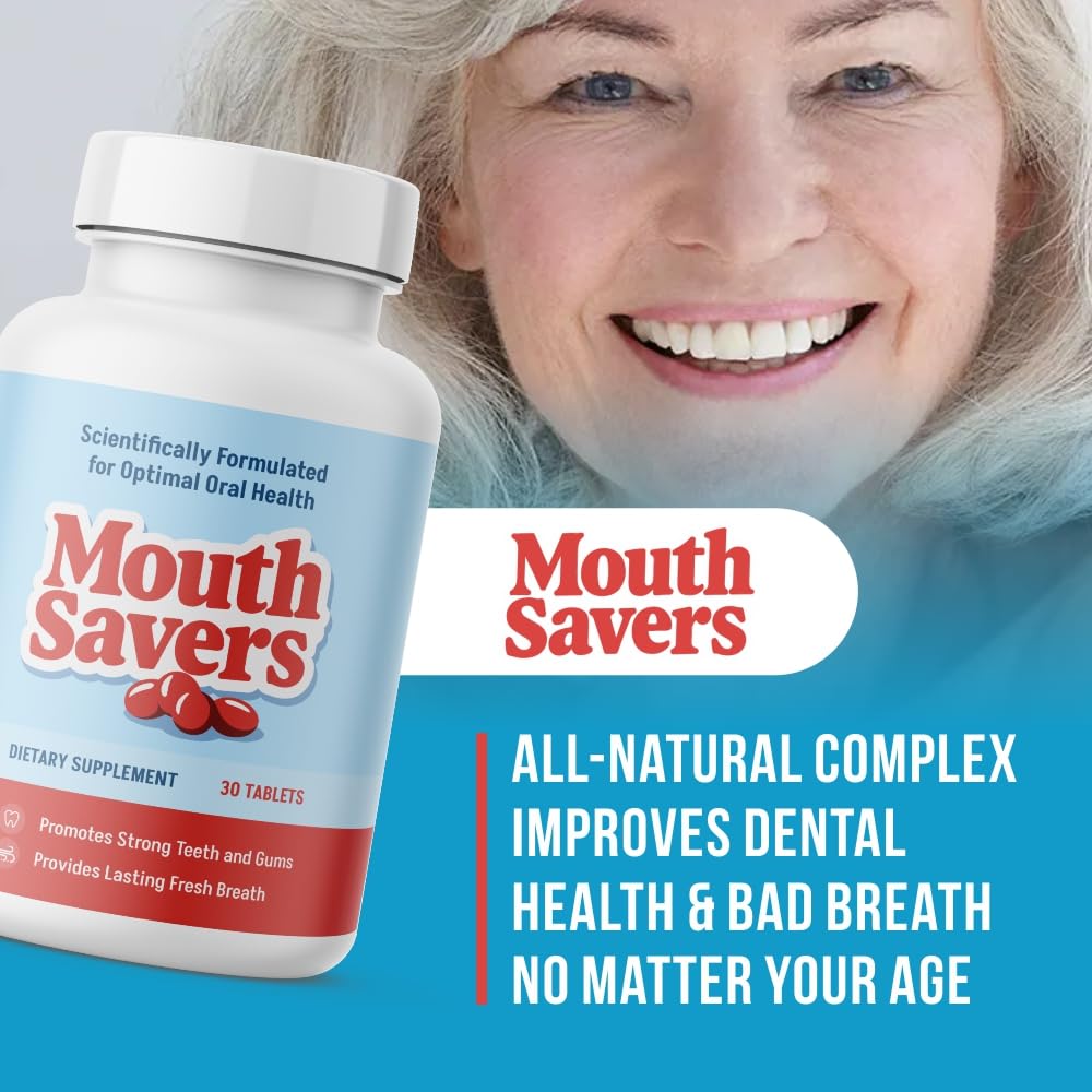 5-in-1 Advanced Oral Health Support - Fast-Acting, Easy-to-Use Solution Pack of 6