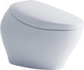 TOTO MS900CUMFG#01 NEOREST NX1 Dual Flush 1.0 or 0.8 GPF Toilet with Integrated Bidet Seat and EWATER+, Cotton White