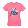 VEBLEN Women's Hartford Wolf Pack Design Cotton T Shirt