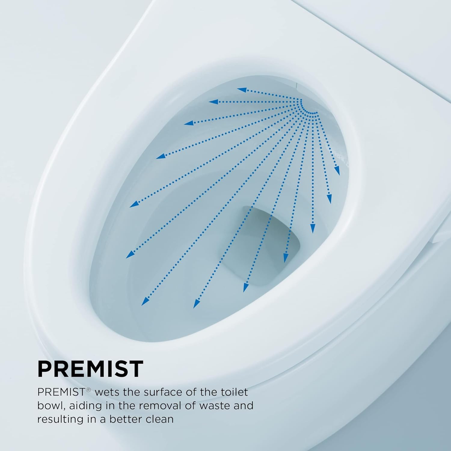 TOTO® NEOREST® NX2 Dual Flush 1.0 or 0.8 GPF Toilet with Integrated Bidet Seat and EWATER+® and ACTILIGHT®, Cotton White - MS903CUMFX#01