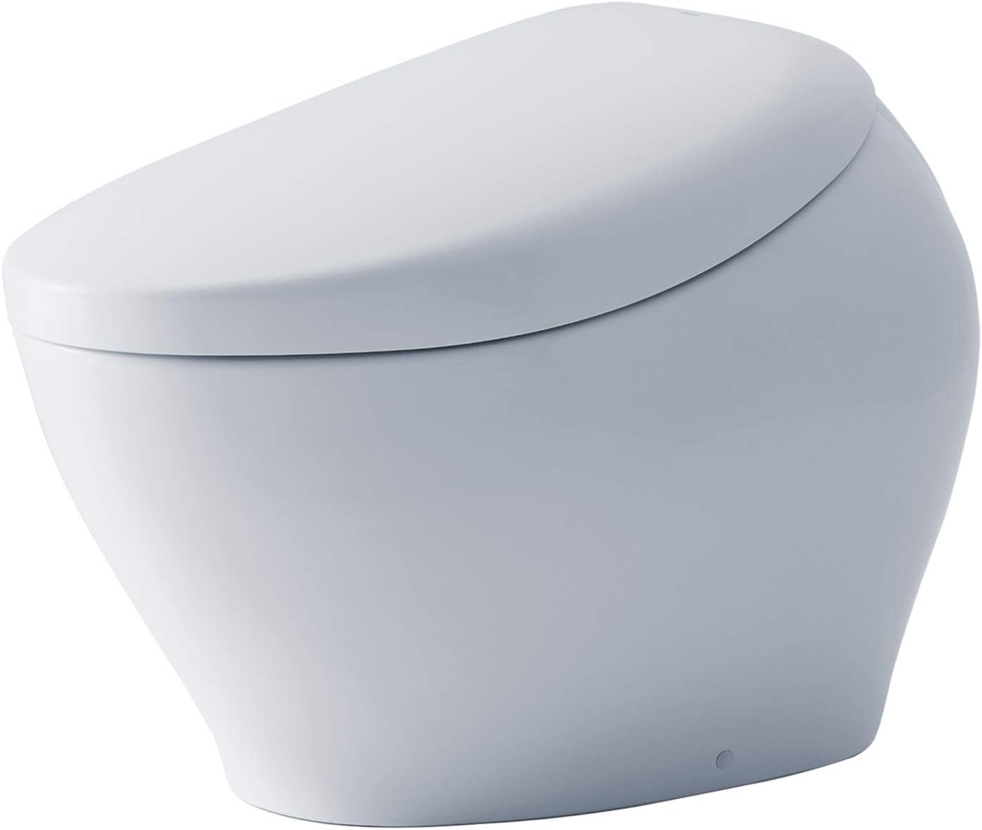 TOTO MS900CUMFG#01 NEOREST NX1 Dual Flush 1.0 or 0.8 GPF Toilet with Integrated Bidet Seat and EWATER+, Cotton White