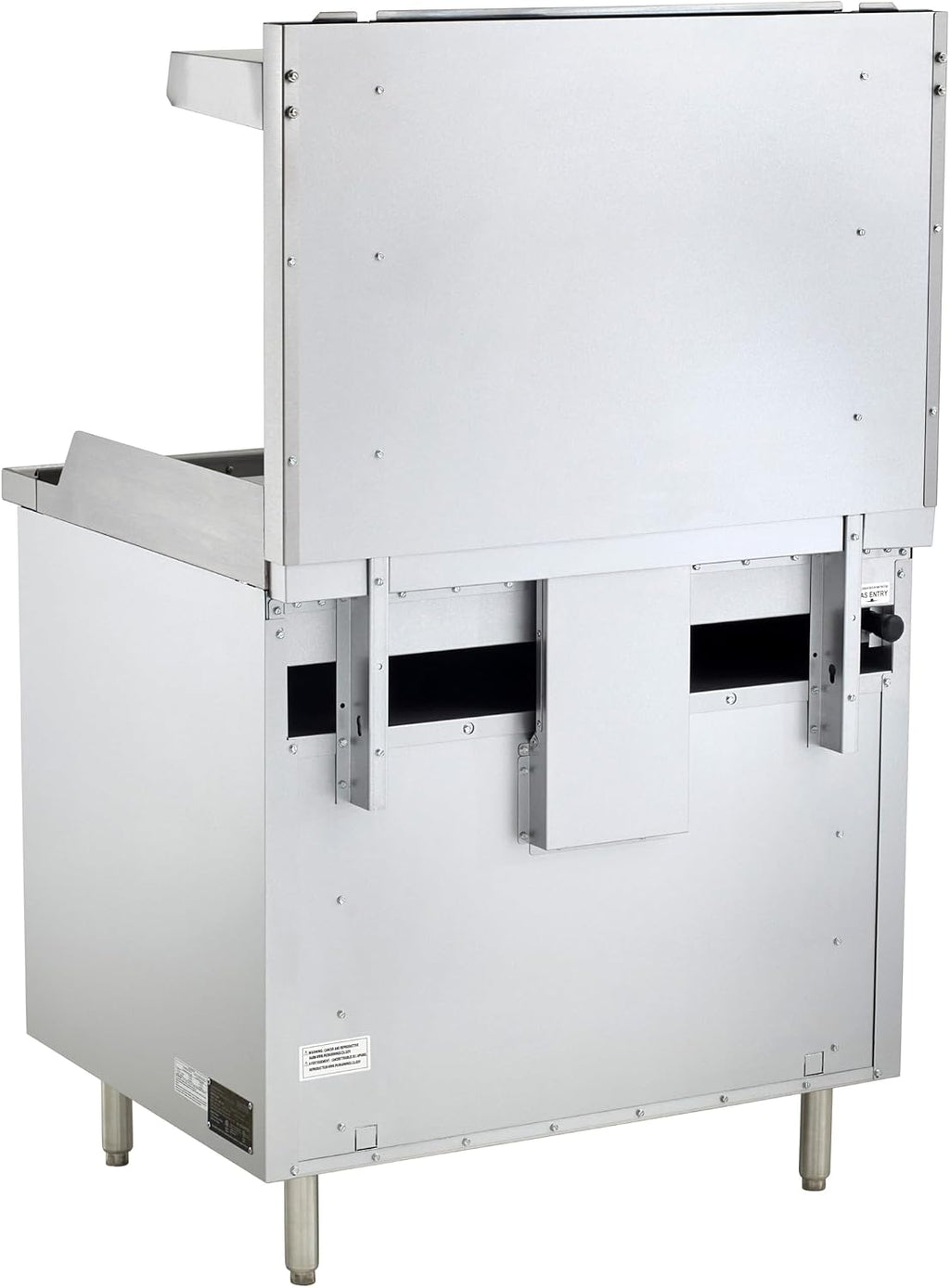 Kratos 36' Wide Commercial Gas Range and Oven, 36' Griddle with Full Sized Oven, 60,000 Total BTU, Stainless Steel Griddle for Restaurants, Natural Gas (29Y-174-NAT)