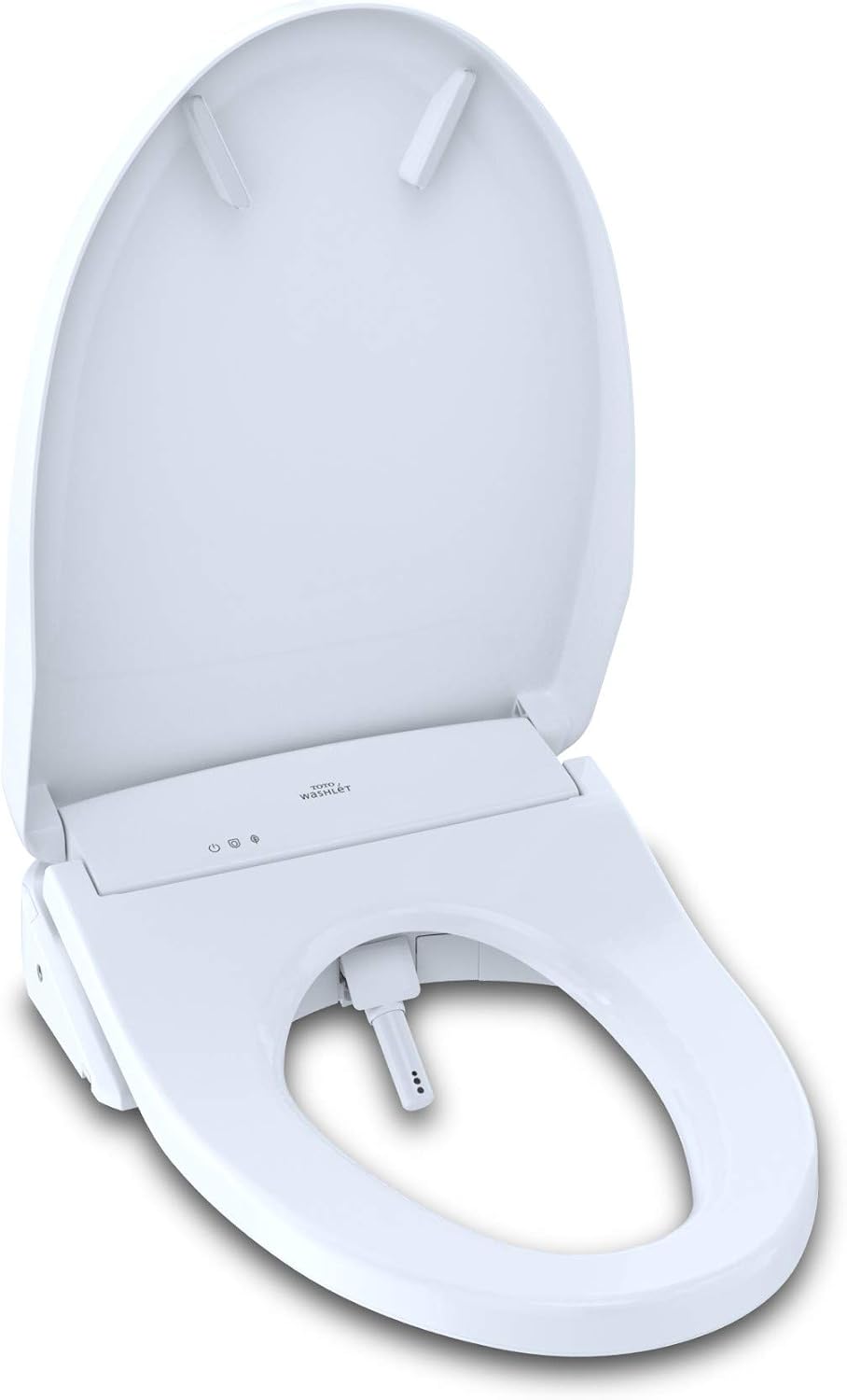 TOTO SW3044T40#01 S500e Elongated Bidet ewater+ and Classic Lid, White-SW3044T40 Toilet Washlet Seat, Cotton White