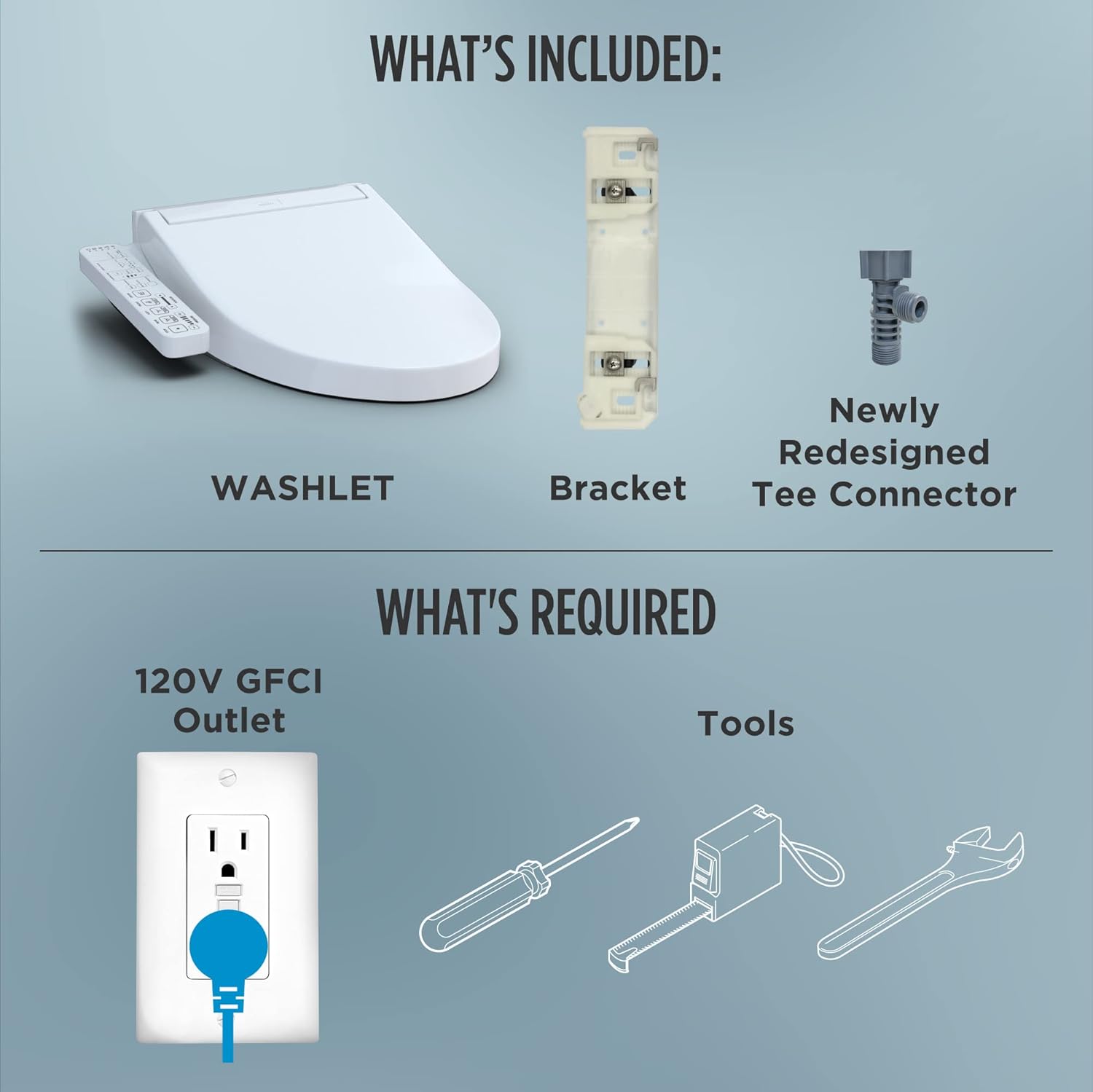 TOTO® WASHLET® KC2 Electronic Bidet Toilet Seat with Heated Seat and SoftClose Lid, Round, Cotton White - SW3023#01