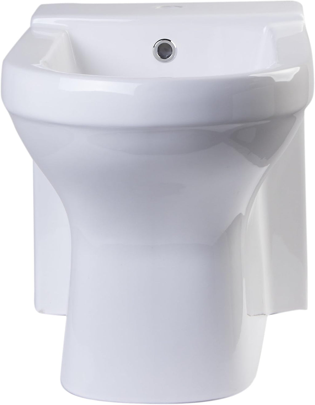 JA1010 Ceramic Bathroom Bidet with Elongated Seat, White