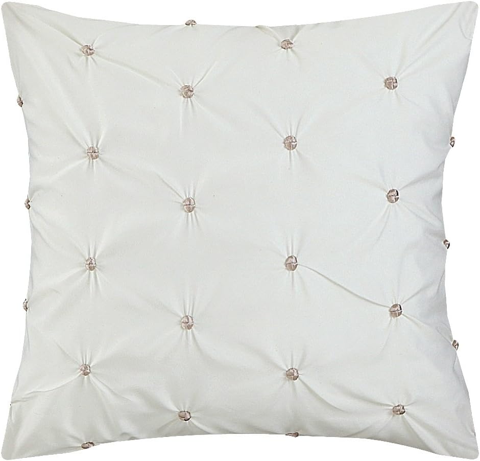 Chic Home Cheryl Comforter Complete Bed Set, Beige, King (10 Piece)