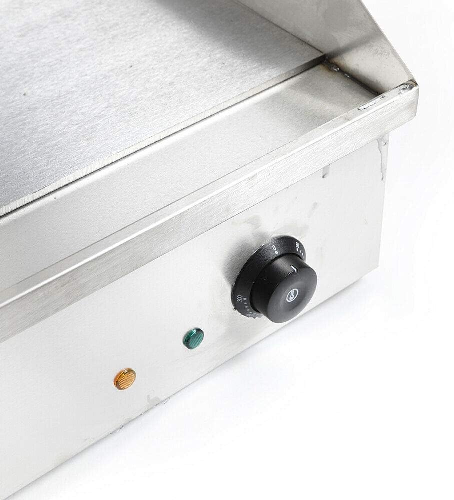 Electric Griddle Flat Cooktop Commercial Restaurant Grill BBQ Machine (Teppanyaki scoop machine)
