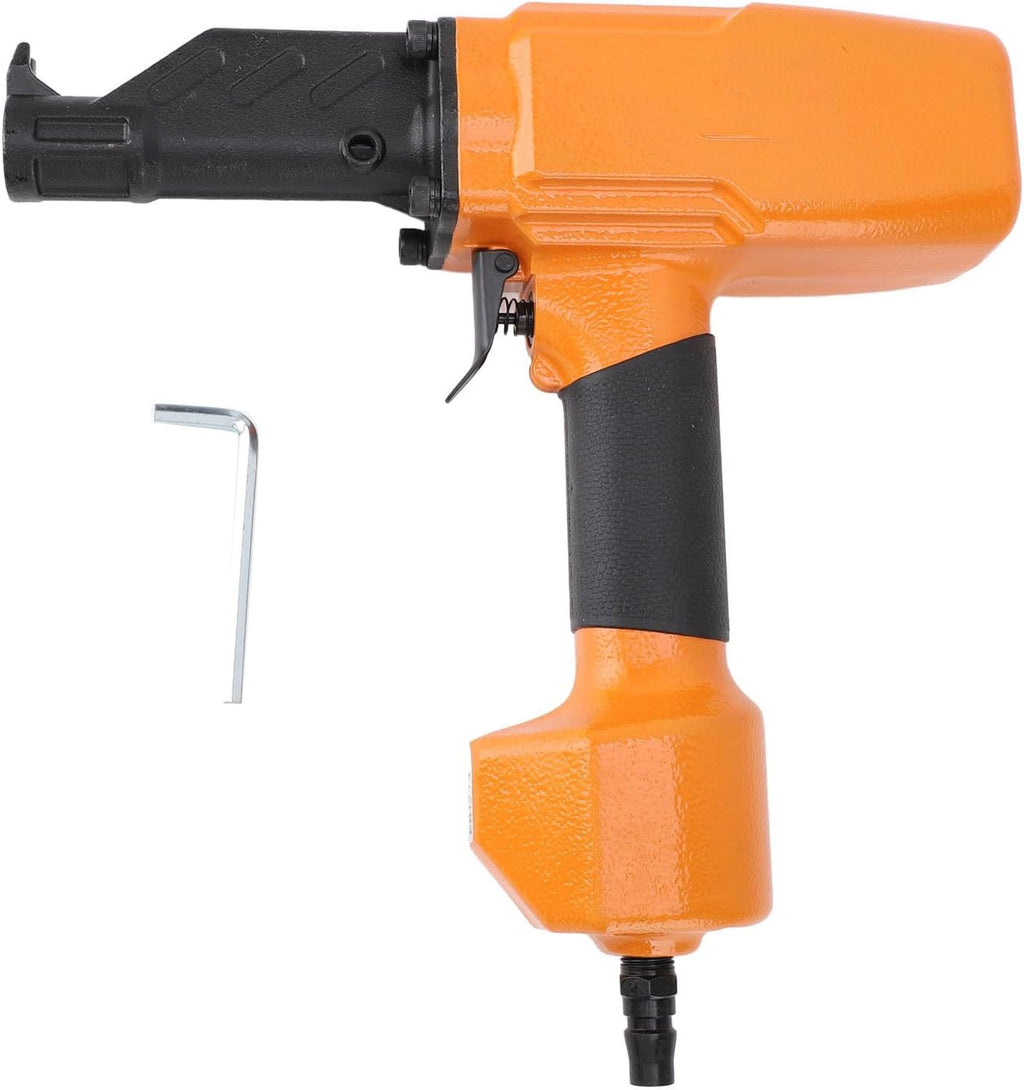 Pneumatic Nail Remover, Heavy Duty Professional Air Punch Nailer Nail Remover Nail Puller for Wood Denailing, 1/4 Inch NPT Thread Air Inlet, 0.98-2.76in Nail Pulling Length