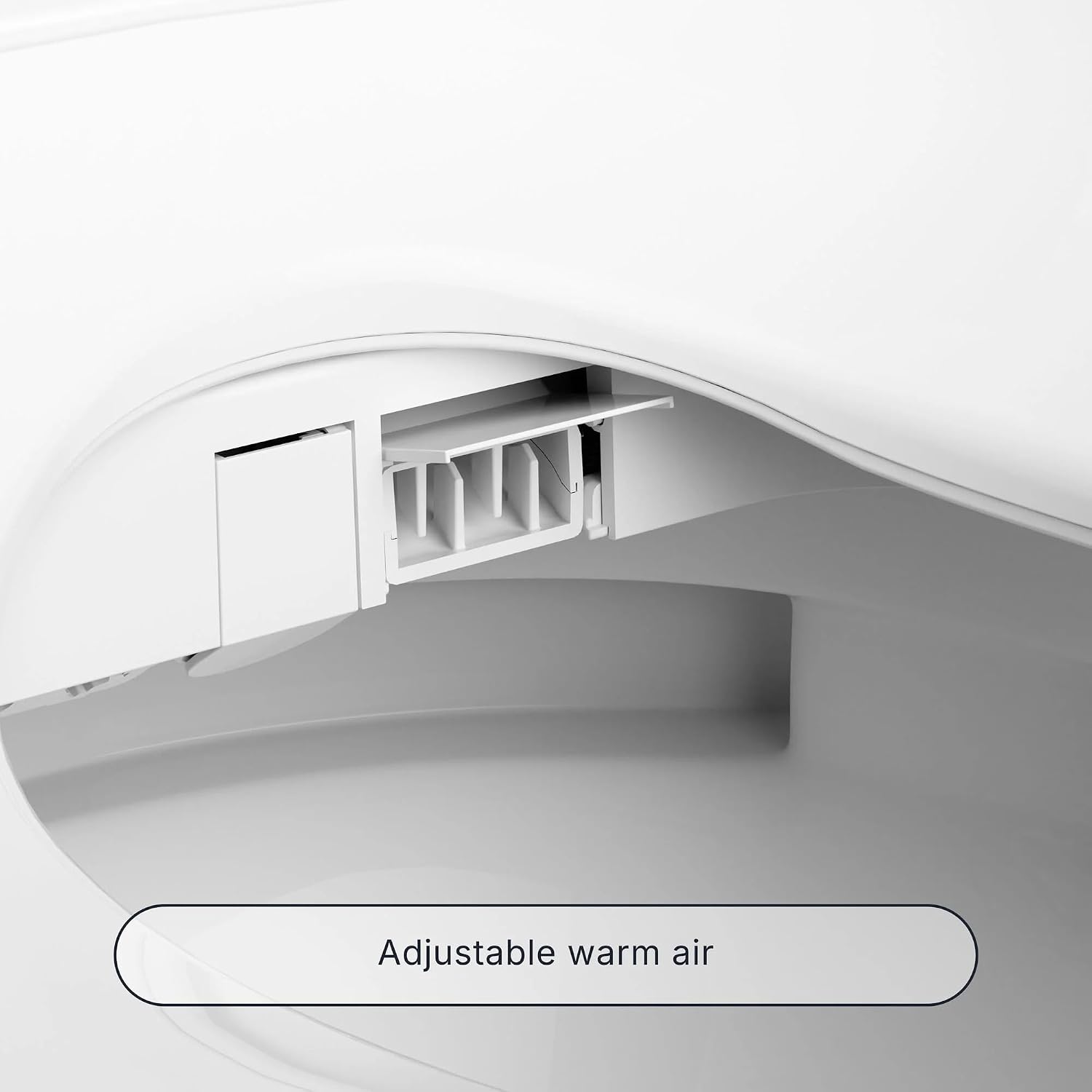 X3 Bidet Toilet Seat,Elongated Smart Toilet Seat with Air Dryer, Hot-Cold Spa,Self-Cleaning Dual Nozzles for Rear and Front Cleansing, Nightlight