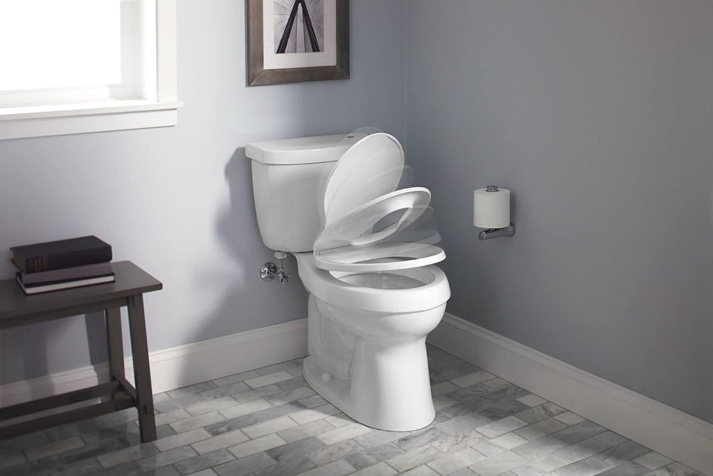 TRANSITIONS® NIGHTLIGHT Q3 TOILET SEAT, Non Ready Latch, Elongated, WHITE