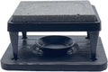 Japanese Smokeless Grilling Stone - Ishiyaki Konro Grill - Hot Stone Plate for Indoor Grilling - 6 x 7 x 4.25 in