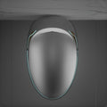 WinZo Modern Egg Shaped Smart Toilet With Bidet Built-in, Auto Flush/Auto Open,Nigh Light LED Screen,Adjusted Heated Seat Warm Air Dryer (Matte Grey)