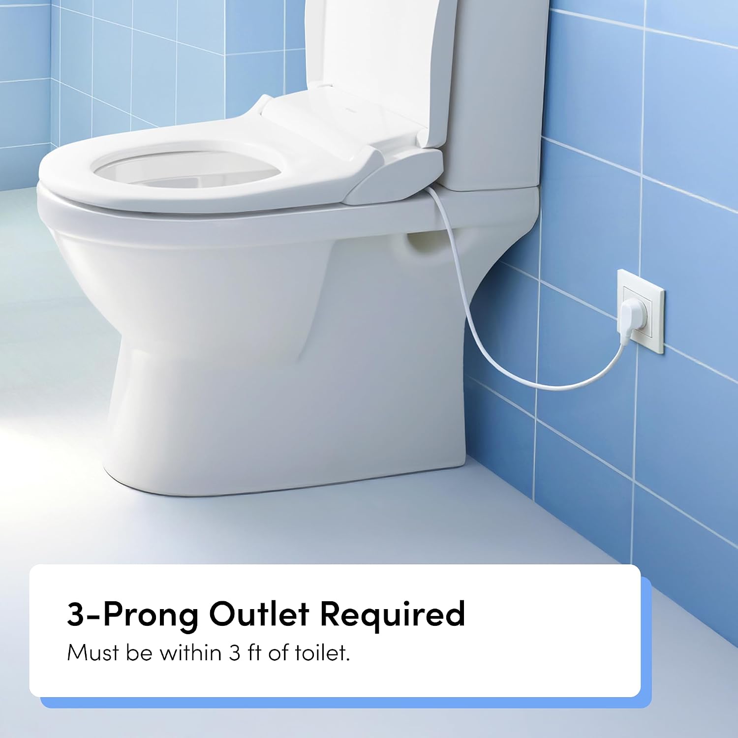 TUSHY Ace 2.0 Round Electric Bidet & Heated Seat. Luxury Clean. Seat Sensor & Soft Close Lid. Self-Cleaning Nozzle, Remote Control Water Temp, Pressure Control, and Air Drier
