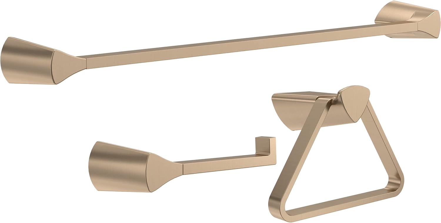 Delta 774240-CZ Zura 24 inch Towel Bar, Champagne Bronze