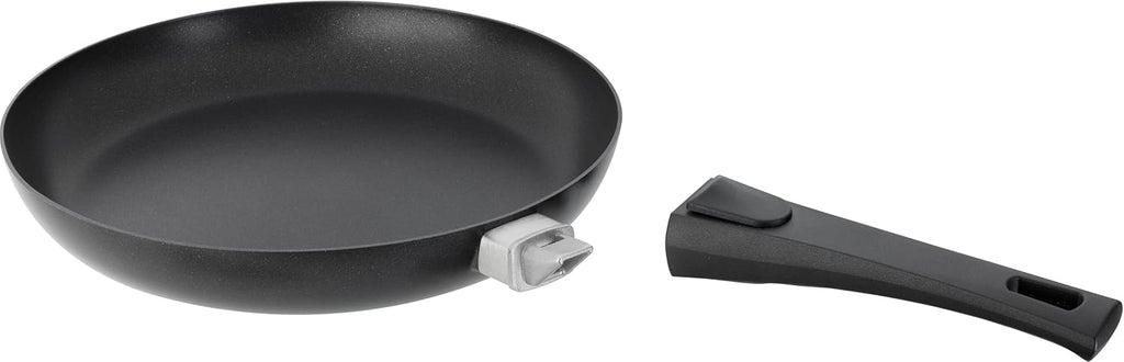 Scanpan URBAN 3 QT 11 Inch Saute Pan - Detachable Handle Saves Space, Compatible with Gas and Electric Stovetops, Metal Utensil Safe, Oven Safe to 500°F, Dishwasher Safe