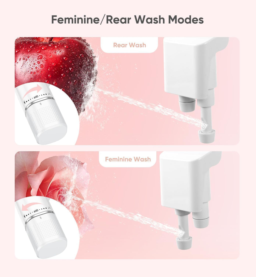 Ultra-Slim Bidet Attachment, Non-Electric Bidet Attachment for Toilet Seat, Adjustable Fresh Cold Water Pressure
