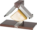 Commercial Cheese Melter Machine,Multi-Function Electric Raclette Cheese Melter,1000W Dual Heating for Half Round, Blocks & Wedges,0-90° Adjustable Foldable Electric Melt Station