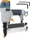Oil-Free Pneumatic Staple Gun Air Nailer Carpenter Pneumatic Nail Tool T50 F50 440K 16Ga/18Ga Air Brads Nailer Nail Depth Adjustment