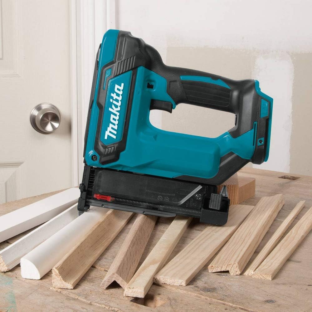 Makita XTP02Z 18V LXT Lithium-Ion Cordless 1-3/8' Pin Nailer, 23 Gauge, Tool Only
