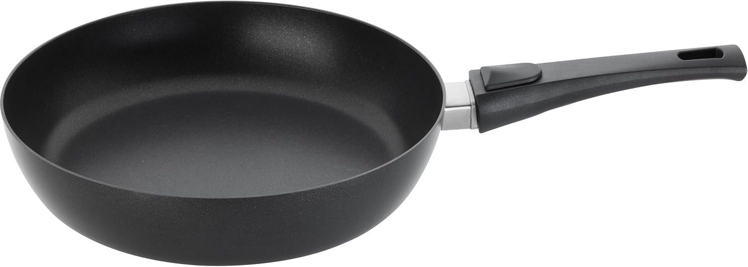 Scanpan URBAN 3 QT 11 Inch Saute Pan - Detachable Handle Saves Space, Compatible with Gas and Electric Stovetops, Metal Utensil Safe, Oven Safe to 500°F, Dishwasher Safe