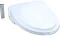 TOTO® WASHLET® S500e Electronic Bidet Toilet Seat with EWATER+® Bowl and Wand Cleaning, Classic Lid, Elongated, Cotton White - SW3044#01