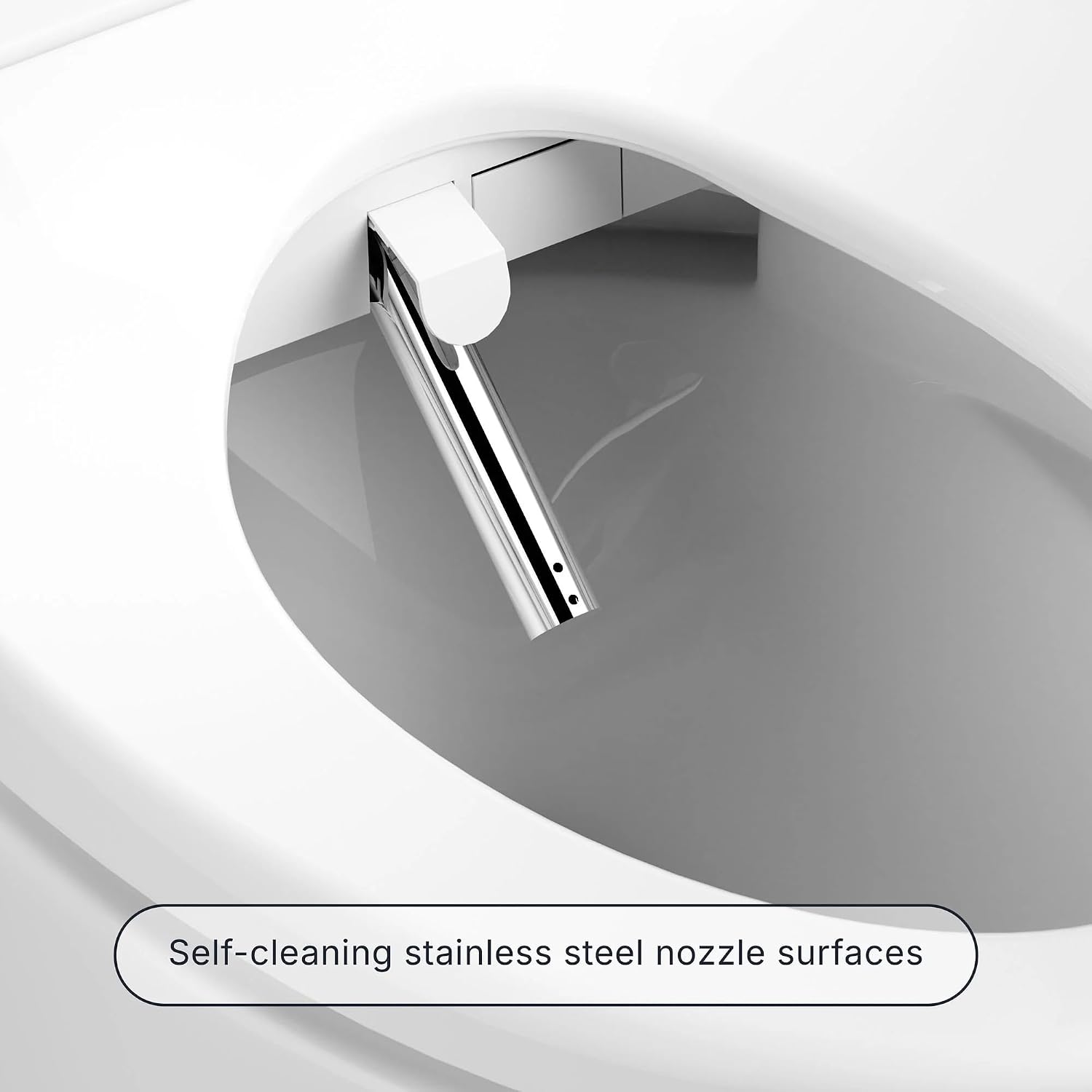 X3 Bidet Toilet Seat,Elongated Smart Toilet Seat with Air Dryer, Hot-Cold Spa,Self-Cleaning Dual Nozzles for Rear and Front Cleansing, Nightlight