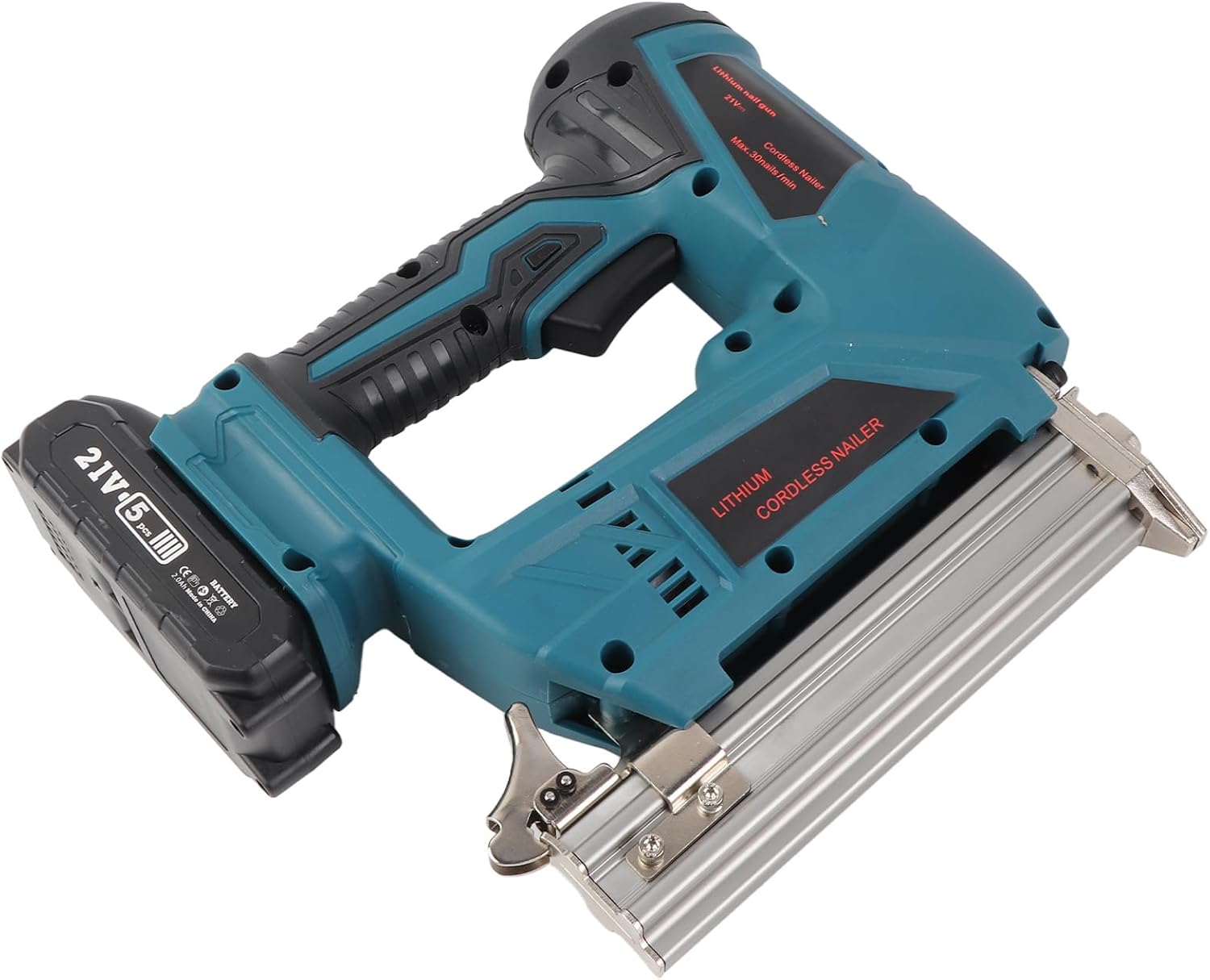 Cordless Nail Gun Battery Powered Humanized Brad Nailer for Furniture Decoration Woodworking