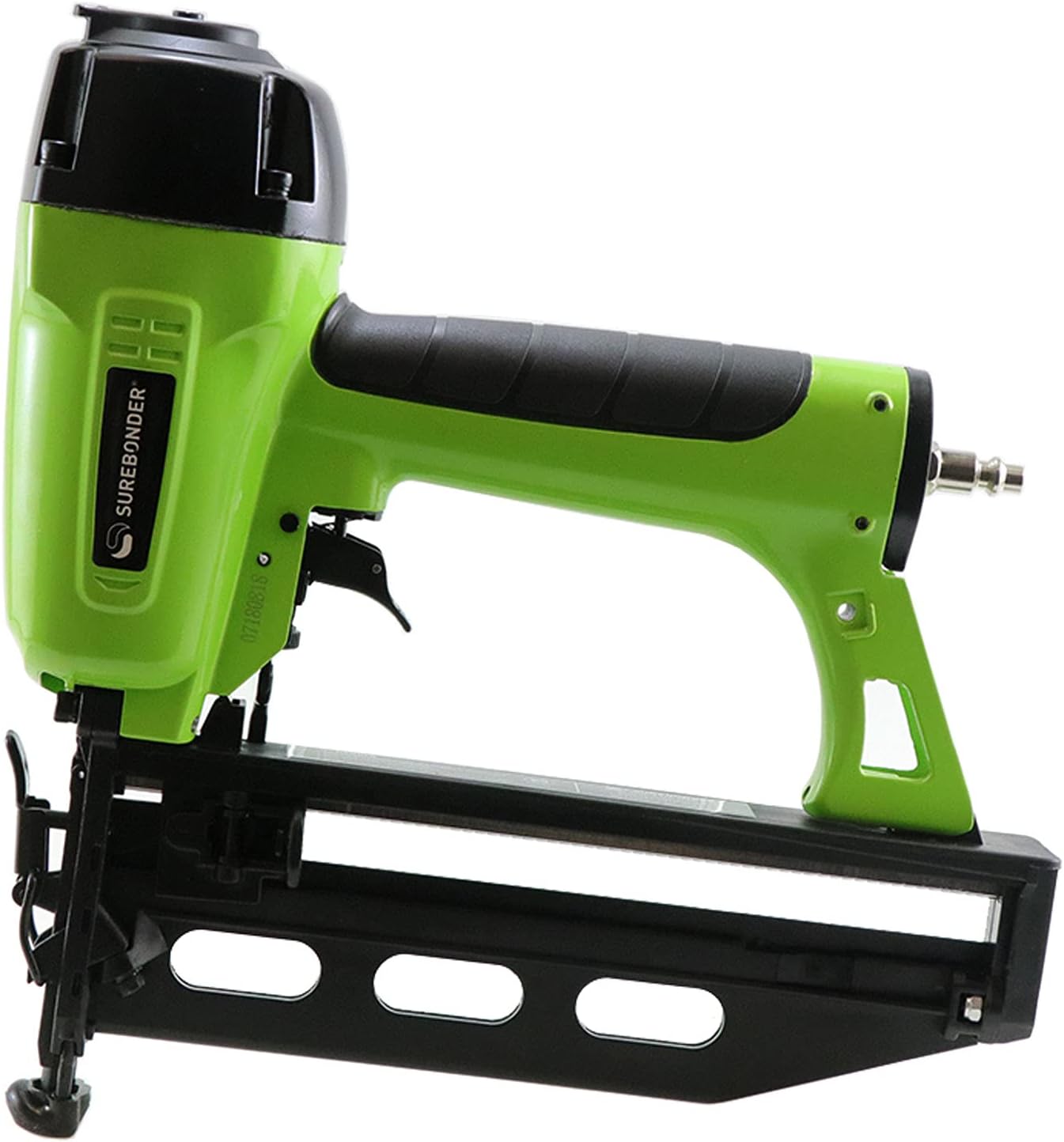 Pneumatic 16 Gauge 2-1/2-Inch Straight Finish Nail Gun with Carrying Case