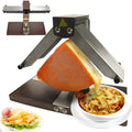 Commercial Raclette Cheese Melter,1000W Dual Heating for Half-Wheels, Wedges & Blocks, 0-90° Adjustable Foldable Electric Melt Station for Restaurants, Cafes & Catering