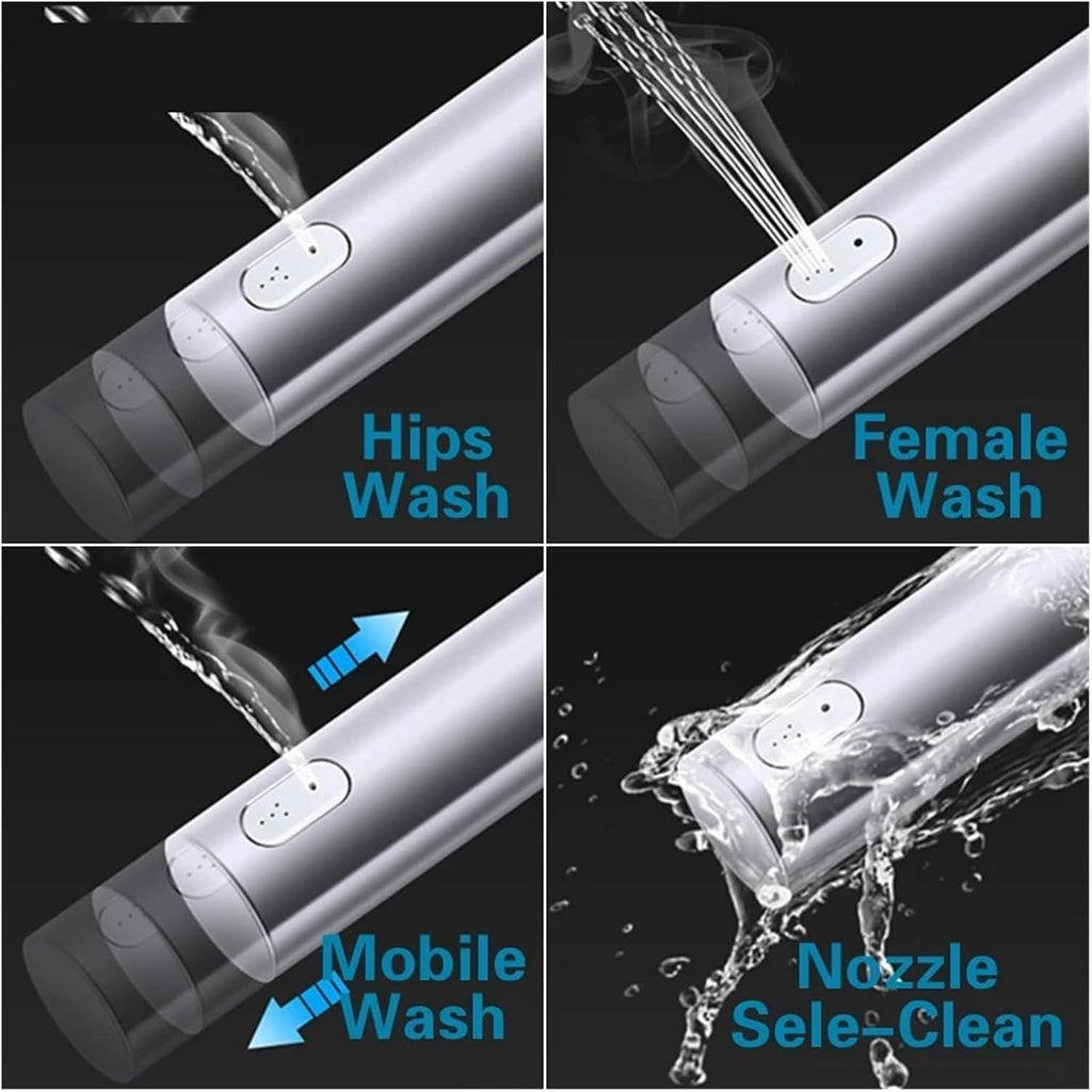 Smart toilet seat bidet Electric Bidet cover heat sit led light integrated chair intelligent(White Long Size)