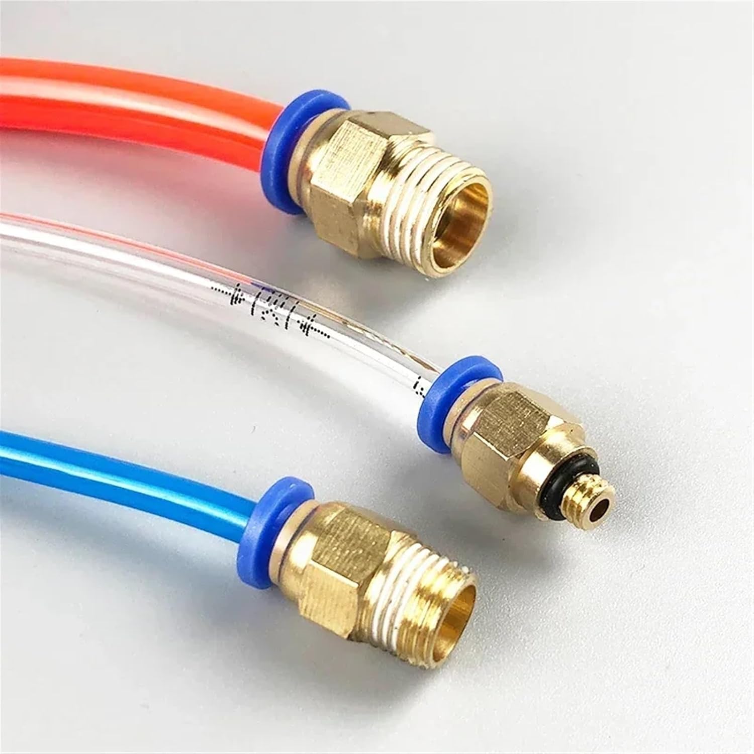 PC Series Box 4mm 6mm 8mm 10mm 12mm Air Joint Connectors Push in Hose Tube Pneumatic Fitting 1/4 1/8 1/2 Quick Release Couplings(A kit (134pcs))