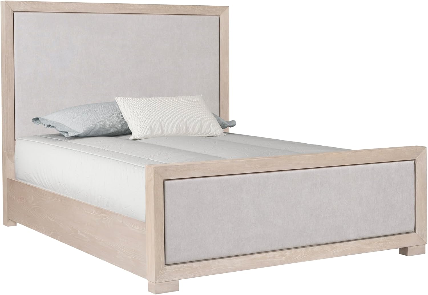 Furniture of America Dannen Modern Wood 3-Piece Bedroom Set with Panel Bed, Cedarwood-Lined Bottom and Felt-Lined Top Drawers on Oversized Nightstand, Box Spring Required, Queen, Tawny Brown