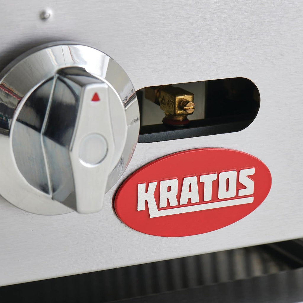Kratos Commercial Range, 15'W Gas Countertop Radiant Charbroiler, 37,000 BTU (29Y-178)