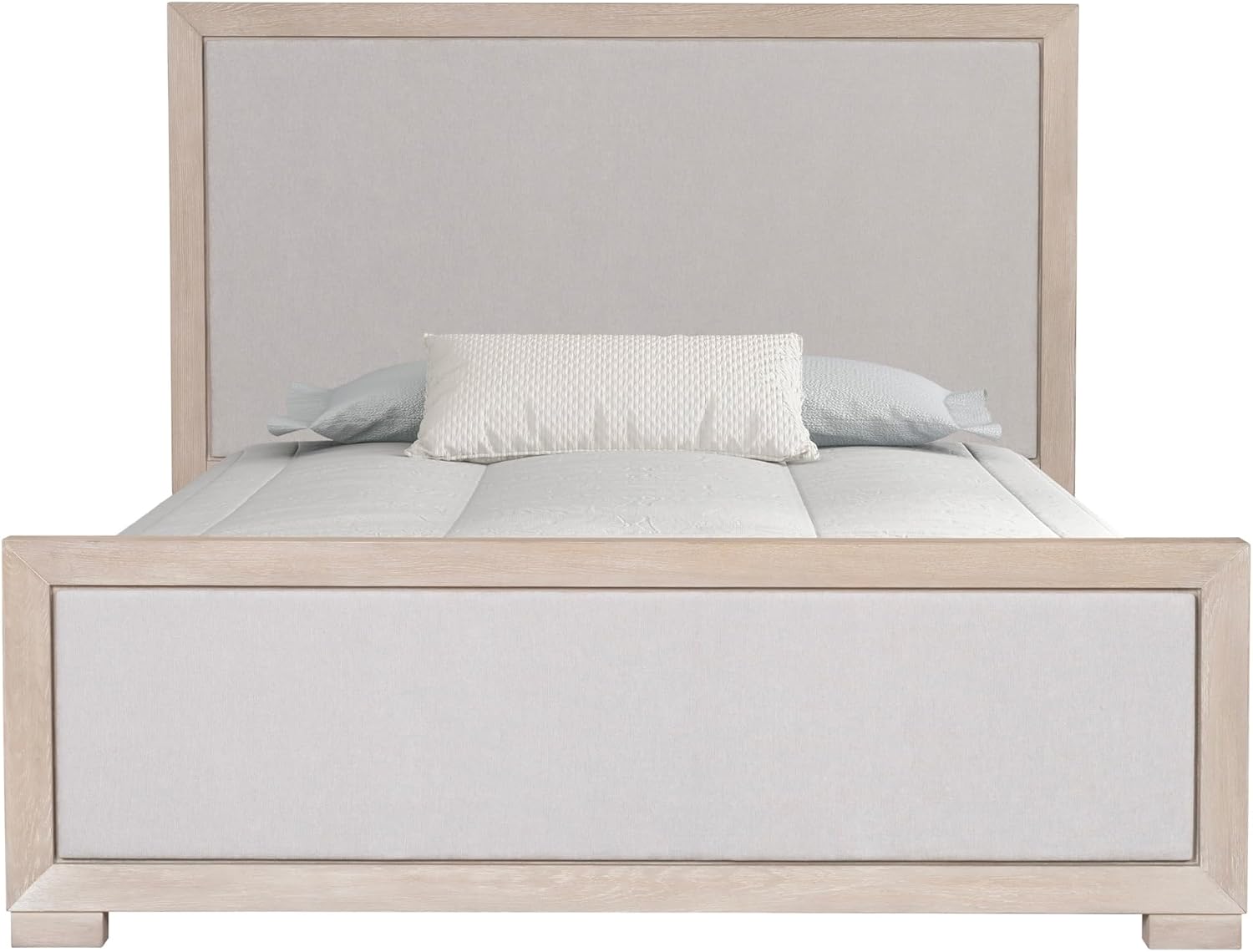 Furniture of America Dannen Modern Wood 3-Piece Bedroom Set with Panel Bed, Cedarwood-Lined Bottom and Felt-Lined Top Drawers on Oversized Nightstand, Box Spring Required, Queen, Tawny Brown