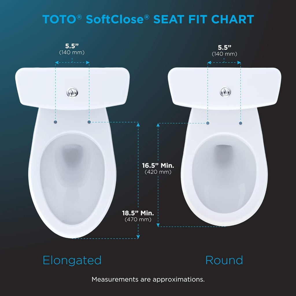 TOTO Soirée SoftClose Slow Close Elongated Toilet Seat and Lid, Sedona Beige - SS21412