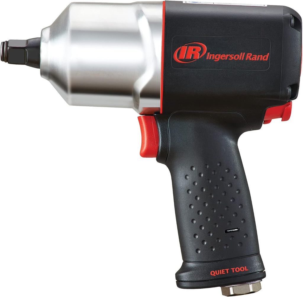 Ingersoll Rand 2135QXPA 1/2' Air Impact Wrench, Quiet, 1,100 ft-lbs Nut-Busting Torque
