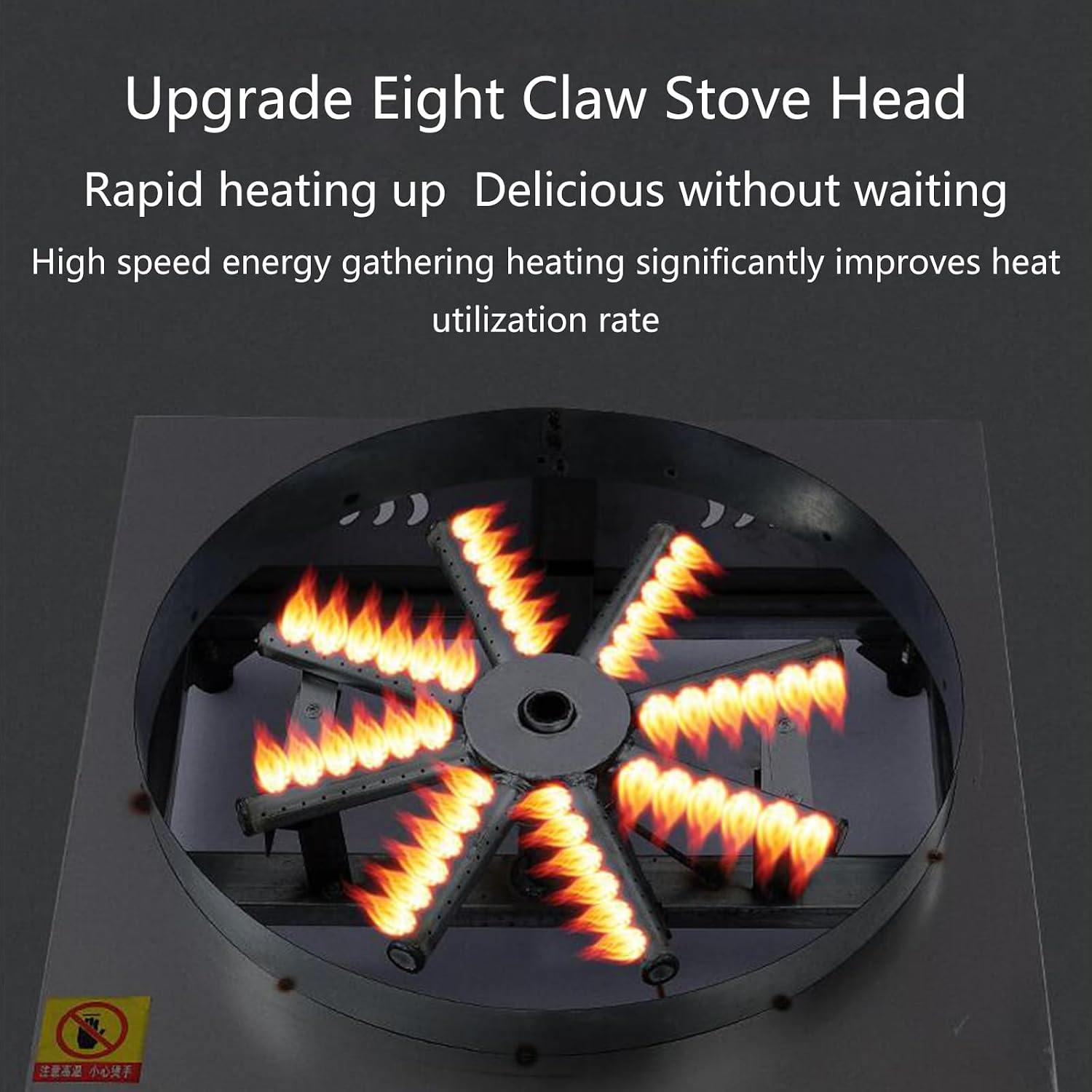 16' Liquefied Gas Crepe Maker,Non-stick Pancake Making Machine,Rotatable Round Crepe Making machine,Coal Gas Griddle for Crepes,Pancakes, Eggs, Bacon,etc.