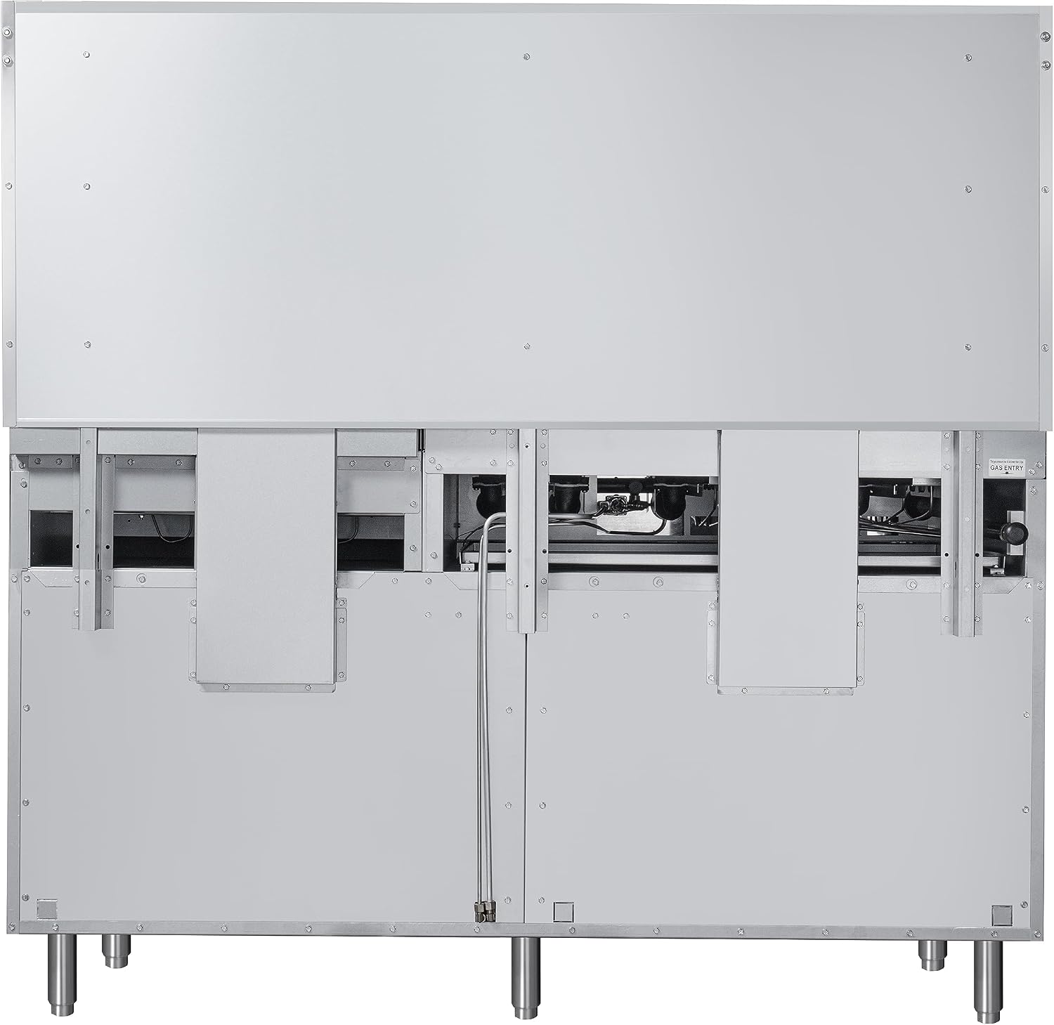 KoolMore 60 in. 6 Burner Commercial Natural Gas Range with 24 in. Griddle (KM-CRG60-NG)