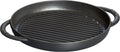 STAUB Cast Iron 10-inch Pure Grill - Black Matte