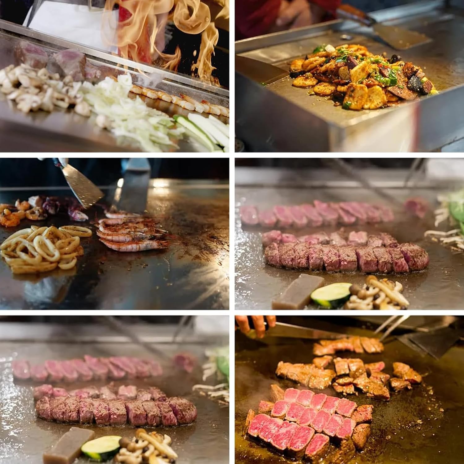 Commercial Electric Griddle 29', 4400W Stainless Steel Countertop Griddle Nonstick Flat Top Grill Indoor with 122℉-572℉Dual Temperature Control