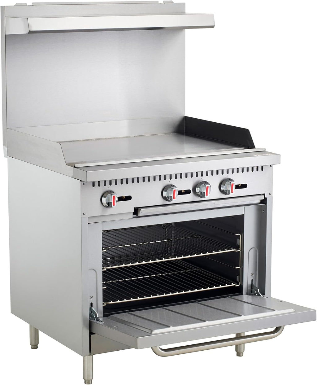 Kratos Commercial Range, 36' Wide with 36' Griddle and 1 Standard Oven, Liquid Propane (29Y-174-LP)