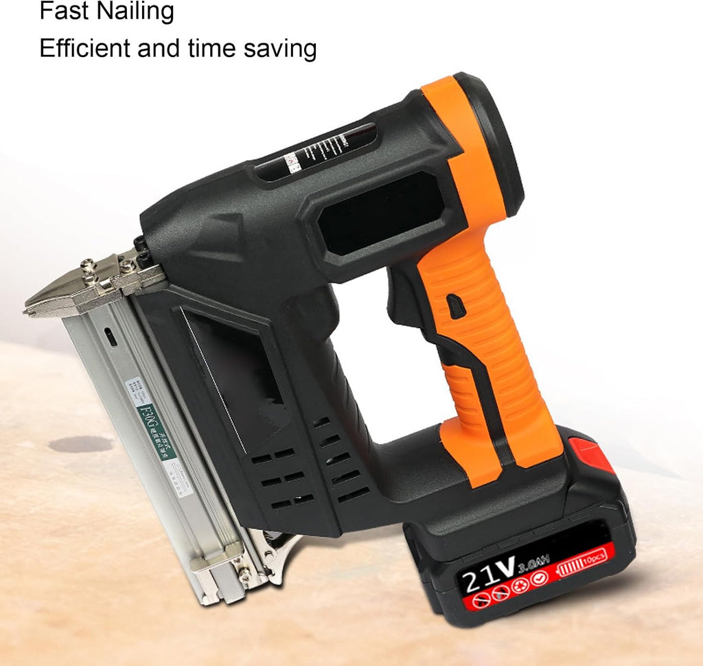 Electric Brad Nailer Cordless Electric Brad Nailer Lightweight Ergonomic Design for BL1850 Battery