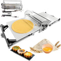 Folding Dough Sheeter (40×17.7in),Electric Dough Rolling Machine,Stainless Steel Dough Press for Commercial/Home,Dough Machine W/ 2-30mm Thickness Adjustable/Forward & Reverse Rolling