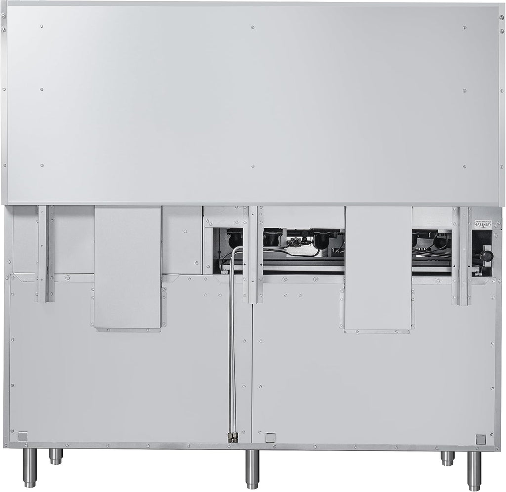 KoolMore 60 in. 6 Burner Commercial Natural Gas Range with 24 in. Griddle and Broiler (KM-CRGB60-NG)