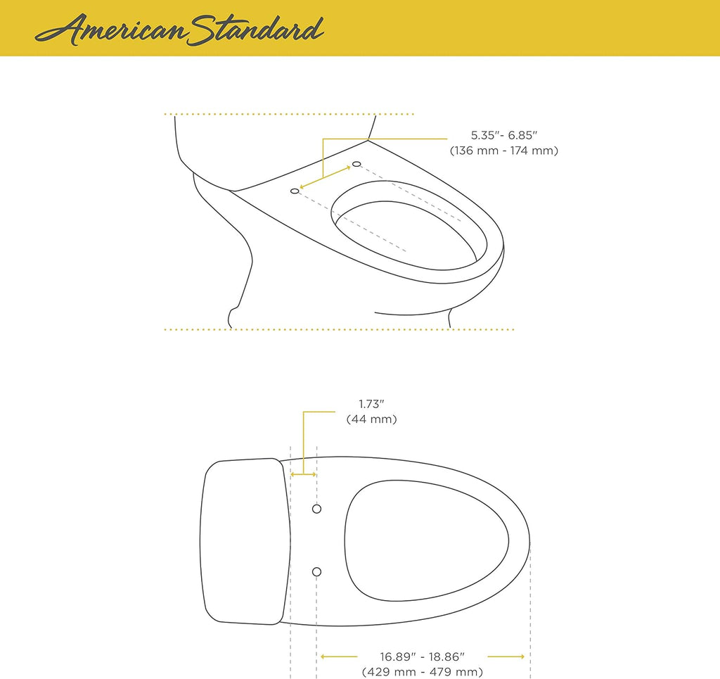 American Standard 8019A60GPC.020 AquaWash 2.0 Electric SpaLet Bidet Seat With Manual Operation, White