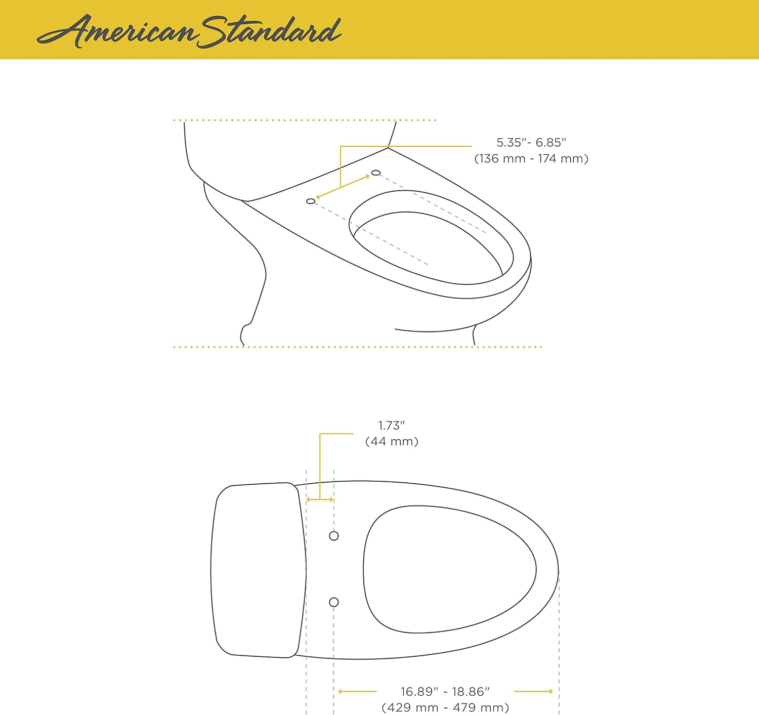 American Standard 8019A60GPC.020 AquaWash 2.0 Electric SpaLet Bidet Seat With Manual Operation, White